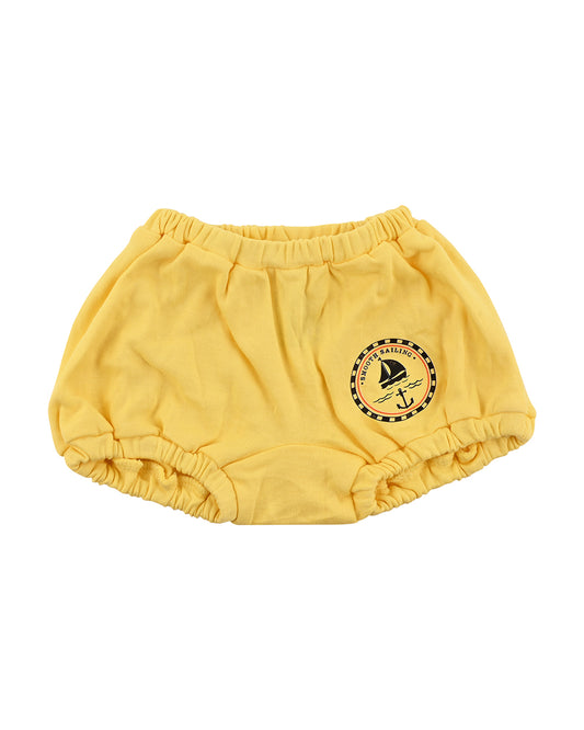 nuluv White, Yellow & Multicolor Briefs-Cotton-Other Prints-Pack of 2-For Infants