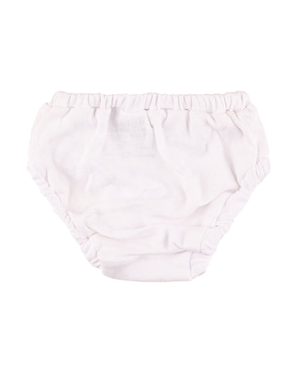 nuluv White & Yellow Briefs-Cotton-Other Prints-Pack of 2-For Infants