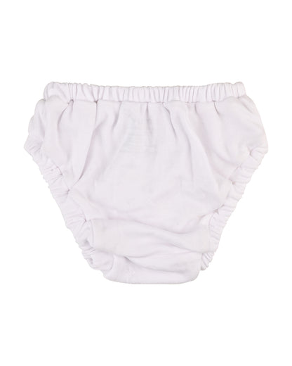 nuluv Light Blue & White Bloomers-Cotton-Solid-Pack of 2-For Infants
