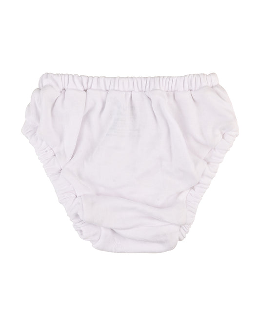 nuluv Light Blue & White Bloomers-Cotton-Solid-Pack of 2-For Infants