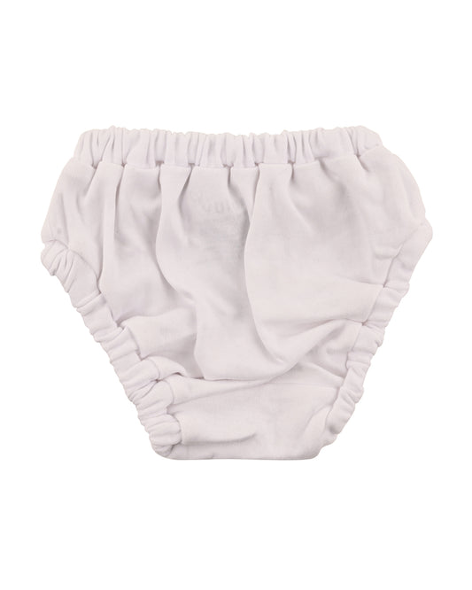 nuluv Peach Pink & White Bloomers-Cotton-Solid-Pack of 2-For Infants