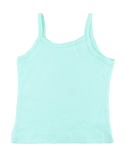 nuluv Light Blue Vest-Cotton-Polka Dots-Pack of 2-For Infants