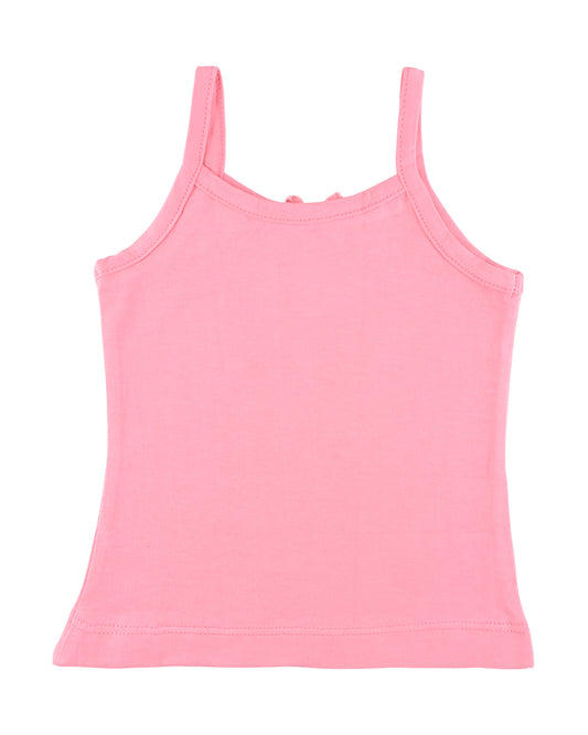 nuluv Pink Vest-Cotton-Polka Dots-Pack of 2-For Infants