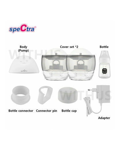 Spectra Wearable Electric Breast Pump-With 3 Suction Types in Expression Mode-Rechargeable-Pack of 1