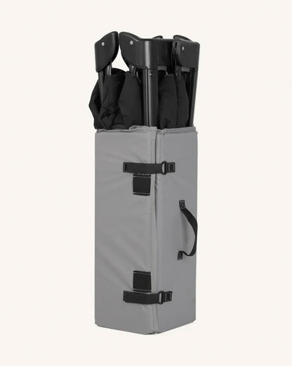 Joie Kubbie Sleep Bedside Crib & Travel Cot-With Removable Mattress-Compact Fold-Includes Travel Bag-Shale-For 0 to 36M