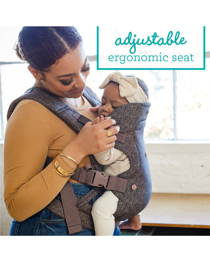 Infantino Flip 4-in-1 Convertible Baby Carrier-With 4 Carrying Positions-Head Support For Extra Comfort-Adjustable Waist Belt-For 0 to 3Y ( 3.5 to 14 Kg)-Leopard