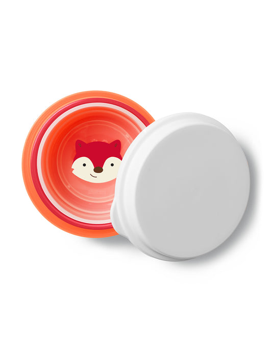 Skip Hop Zoo Smart Serve Non Slip Bowls-Weaning Accessory-For Feeding Infants