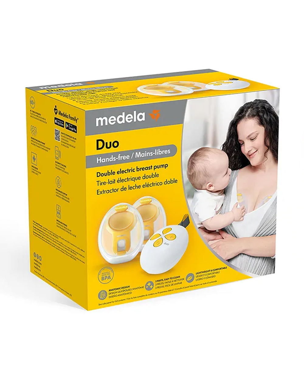 Medela Duo Hands-Free Double Electric Breast Pump-Includes
