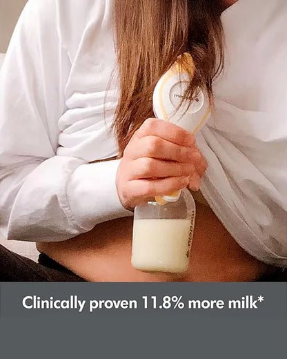 Medela Harmony Manual Breast Pump-Ergonomic Design and Unique Handle for 2 Phase Expression-With 24mm Personal Fit Flex Breast Shield