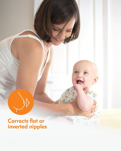 Medela Nipple Formers-Corrects Flat or Inverted Nipples-BPA Free-Pack of 2-For Breastfeeding Moms