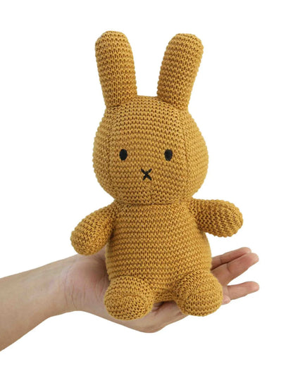 Pluchi Coco Bunny Soft Toy-Promotes Tactile Stimulation-Easily Washable-Knitted Soft Toy-Plush Cuddly Toy For Newborn