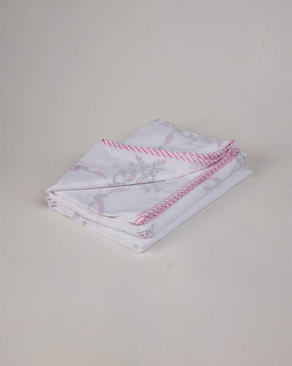 Torii Dohar for Baby-100% Cotton Muslin-Ultra Soft & Lightweight-Blanket-White-Unicorn Magic-0 to 24M