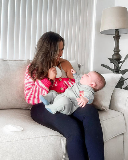 Ameda Contoured Washable Nursing Pads-Three Layered-Super Absorbent Cotton Fabric-Pack of 4