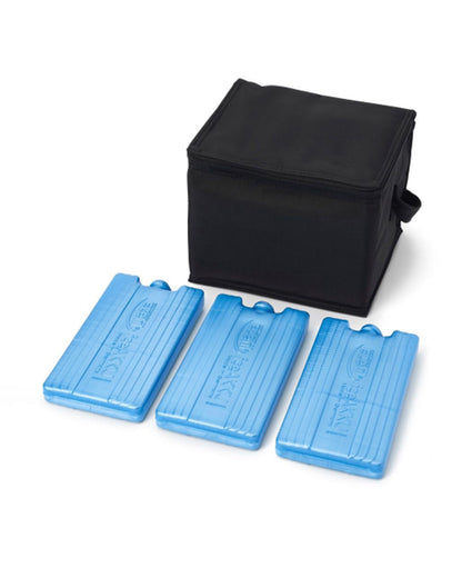 Ameda Cool N Carry Milk Strorage Bag with 3 Freezer Elements-Holds Upto 6 Bottles-Insulated Nylon Carry Bag With Easy Carrying Handle