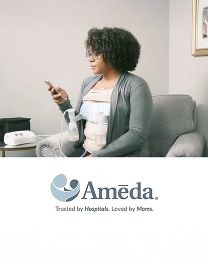 Ameda Universal Single hygiene Kit Milk Collection System-Comprehensive Accessory Kit With Extra Valve Included-BPA/DEHP Free-Universal Compatibility