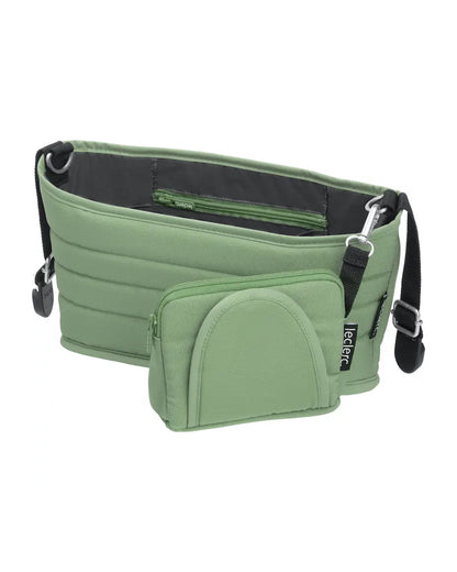 Leclerc Organiser Quick Easy-2 Loops for Stroller Attachment-Green