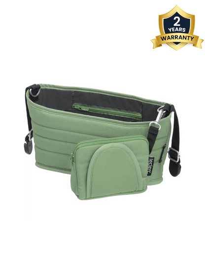 Leclerc Organiser Quick Easy-2 Loops for Stroller Attachment-Green