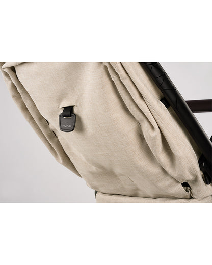 Nuna TRVL LX BMW Collection Cabin Friendly Stroller-With Cup Holder-Metal BMW Badge On Window Flap-Exclusive Wheels With BMW Logo-2 Years Warranty-Pram for 0 to 4Y (Upto 22Kg)-Mica