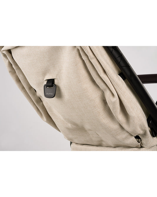 Nuna TRVL LX BMW Collection Cabin Friendly Stroller-With Free Cup Holder-Metal BMW Badge On Window Flap-Exclusive Wheels With BMW Logo-2 Years Warranty-Pram for 0 to 4Y (Upto 22Kg)-Mica
