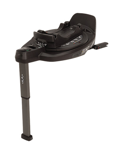 Nuna Arra Next Car Seat With Base Curv-Car Seat Features (Rear Facing, 3 Positions & 157 Degrees Flat Reclining Seat, For 0 to 1.5Y-Base Features (Smart Swivel Lock, Steel Stability Leg)-Granite & Caviar