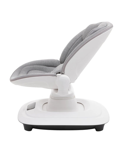 Mastela Deluxe Multi Motion Baby Cradle-Multi Recline Position-5 Point Harness-12 Built In Melodies-For 0 to 36M (Upto 15Kg)-Grey