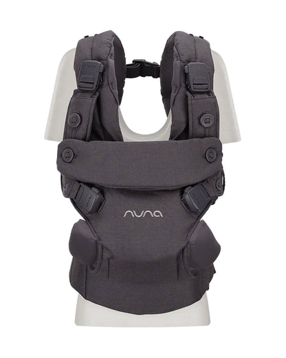 Nuna Cudl Luxe Baby Carrier-4 Carrying Position-Made With 70% Cashmere & 30% Silk Blend-Perfectly Giftable-With Laundry Bag, Pouch, Socks, Bibs, Harness Cover & Storage Bag-For 0 to 3Y (Upto 16 Kg)-Dusk