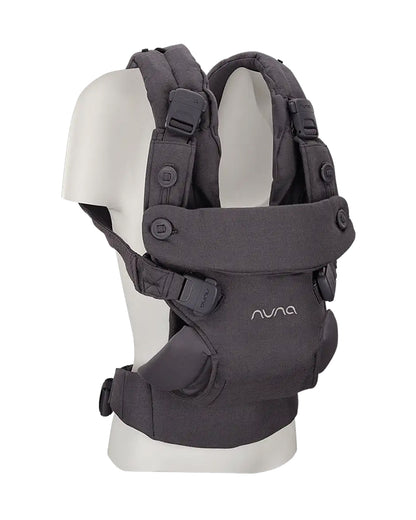 Nuna Cudl Luxe Baby Carrier-4 Carrying Position-Made With 70% Cashmere & 30% Silk Blend-Perfectly Giftable-With Laundry Bag, Pouch, Socks, Bibs, Harness Cover & Storage Bag-For 0 to 3Y (Upto 16 Kg)-Dusk