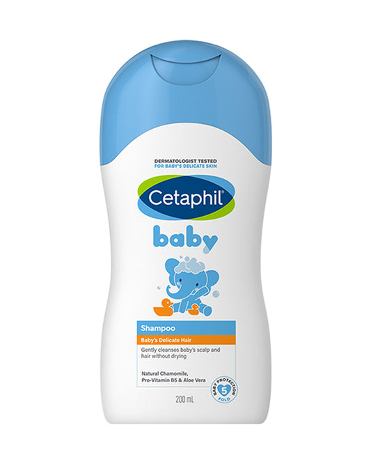 Cetaphil Baby Shampoo-With Chamomile, Pro-Vitamin B5 & Aloe Vera-For Cleansing & Soothing Sensitive Scalp