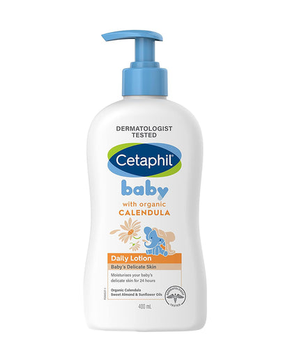 Cetaphil Baby Lotion-With Organic Calendula-Soothes & Nourishes Skin