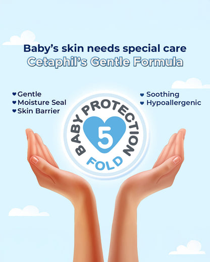 Cetaphil Baby Lotion-With Organic Calendula-Soothes & Nourishes Skin