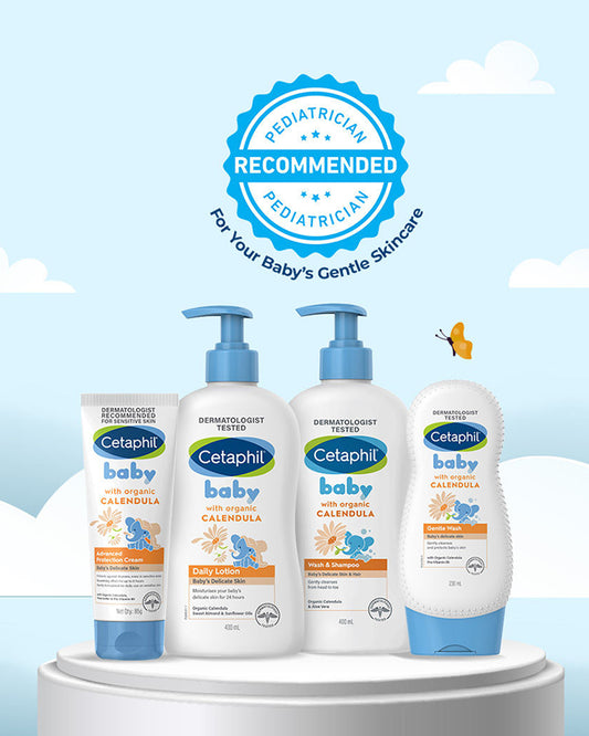Cetaphil Baby Lotion-With Organic Calendula-Soothes & Nourishes Skin