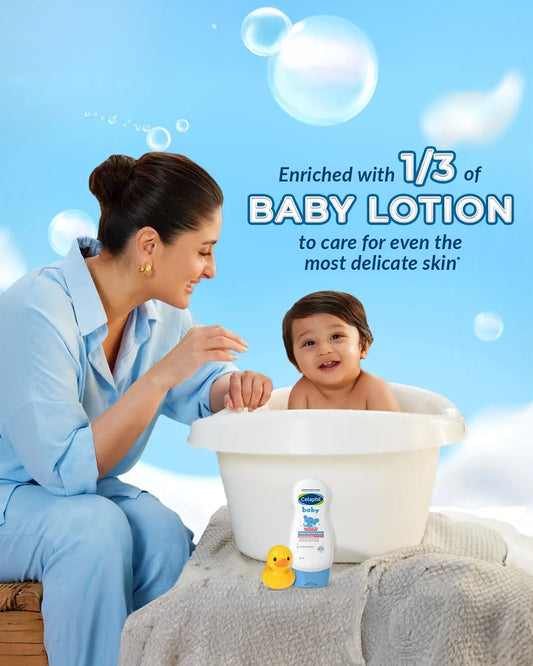 Cetaphil Moisturising Baby Bath & Wash-With Aloe Vera & Almond Oil-For Cleansing & Skin Soothening