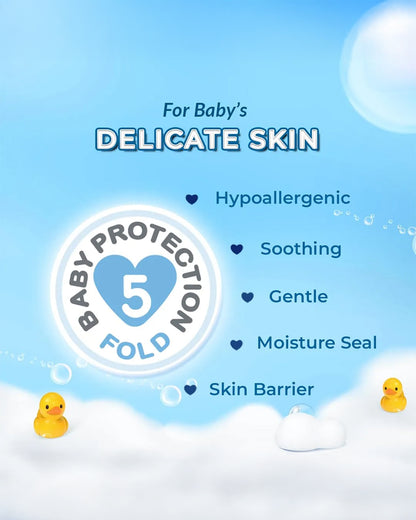 Cetaphil Moisturising Baby Bath & Wash-With Aloe Vera & Almond Oil-For Cleansing & Skin Soothening