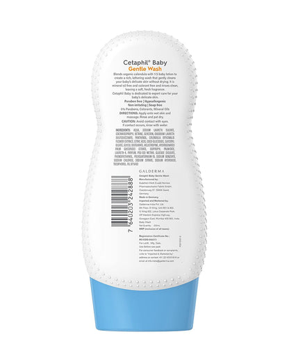 Cetaphil Baby Gentle Body Wash-With Organic Calendula & Pro-Vitamin B5-Moisturizes & Strengthens Skin Barrier