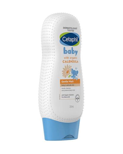Cetaphil Baby Gentle Body Wash-With Organic Calendula & Pro-Vitamin B5-Moisturizes & Strengthens Skin Barrier