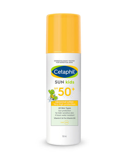 Cetaphil Sun Kids SPF 50+ Lotion-With Vitamin E & Pro-Vitamin B5-Water Resistant