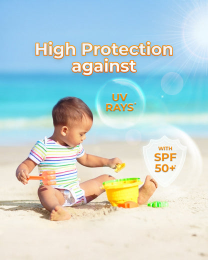 Cetaphil Sun Kids SPF 50+ Lotion-With Vitamin E & Pro-Vitamin B5-Water Resistant