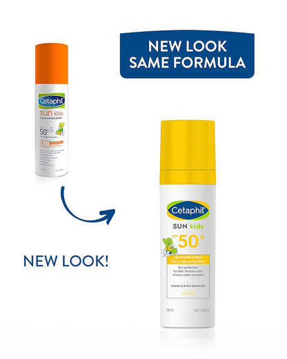 Cetaphil Sun Kids SPF 50+ Lotion-With Vitamin E & Pro-Vitamin B5-Water Resistant