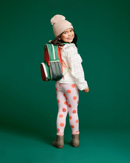 Skip Hop Spark Style Little Kid Backpack-Strawberry-With Front Zip Pocket & Adjustable Padded Straps