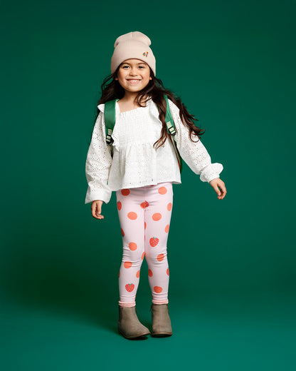Skip Hop Spark Style Little Kid Backpack-Strawberry-With Front Zip Pocket & Adjustable Padded Straps