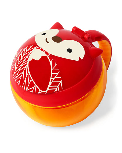 Skip Hop Zoo Snack Cup-Fox-No Slip Handle-222 ml-For Feeding Infants