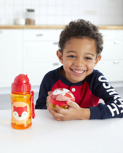 Skip Hop Zoo Snack Cup-Fox-No Slip Handle-222 ml-For Feeding Infants