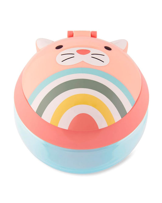 Skip Hop Zoo Snack Cup-Cat-No Slip Handle-222 ml-For Feeding Infants