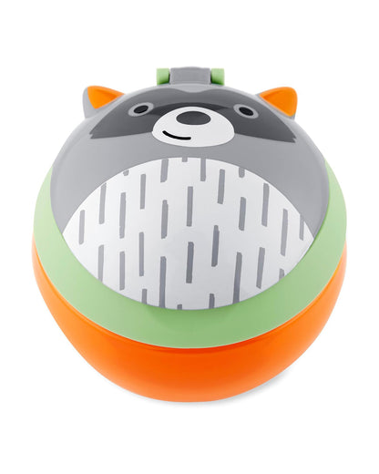 Skip Hop Zoo Snack Cup-Raccoon-No Slip Handle-222 ml-For Feeding Infants