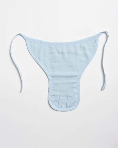 Aariro Blue-Pink-Beige Cloth Nappy Combo-100% Organic Cotton-Washable & Reusable-Pack of 3