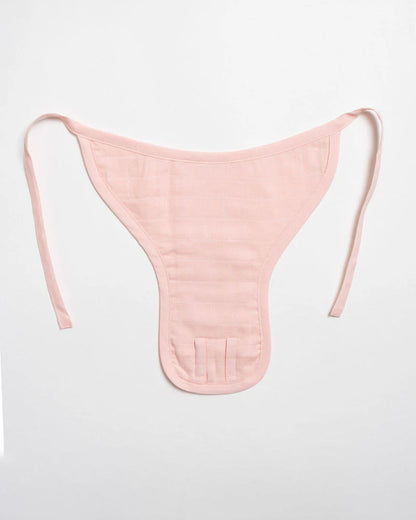 Aariro Blue-Pink-Beige Cloth Nappy Combo-100% Organic Cotton-Washable & Reusable-Pack of 3