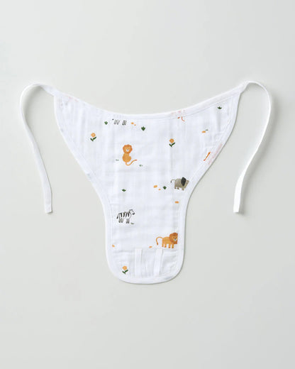 Aariro Wild Safari Cloth Nappy Combo-100% Organic Cotton-Washable & Reusable-Pack of 2