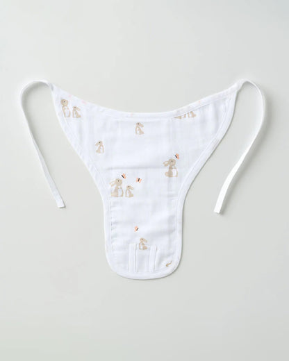 Aariro Honey Bunny Cloth Nappy Combo-100% Organic Cotton-Washable & Reusable-Pack of 2