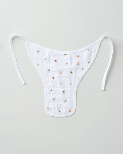 Aariro Honey Bunny Cloth Nappy Combo-100% Organic Cotton-Washable & Reusable-Pack of 2