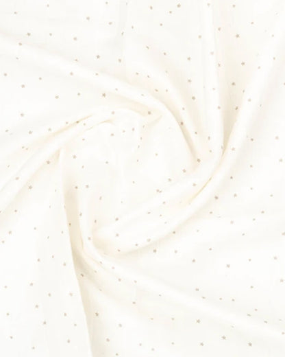 BeeLittle Baby Bath Towel-100% Organic Cotton Muslin-Tiny Stars